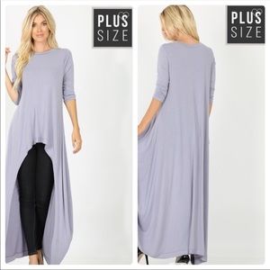 🎉HP🎉 Lavender High/Low Tunic Top